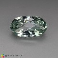 Natural Tourmaline 3 Carats Baby Green Oval Checker 12x7 mm Loose Gemstone - Image 1