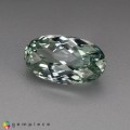 Natural Tourmaline 3 Carats Baby Green Oval Checker 12x7 mm Loose Gemstone - Image 2