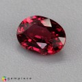 Natural Spinel 1 Carats Crimson Red Oval 7x5 mm Loose Gemstone - Image 3