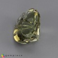 Natural Tourmaline 5.42 Carats Honey Yellow Fancy  13x10 mm Loose Gemstone - Image 3