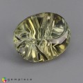Natural Tourmaline 5.42 Carats Honey Yellow Fancy  13x10 mm Loose Gemstone - Image 4