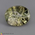 Natural Tourmaline 5.42 Carats Honey Yellow Fancy  13x10 mm Loose Gemstone - Image 6