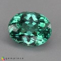 Natural Apatite 2.81 Carats Paraiba Green Oval 10x8 mm Loose Gemstone - Image 2