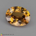 Natural Zircon 6.20 Carats Imperial Yellow Oval 12x10 mm Loose Gemstone - Image 4