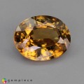 Natural Zircon 6.20 Carats Imperial Yellow Oval 12x10 mm Loose Gemstone - Image 7