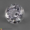 Natural Petalite 5.04 Carats White Round 11x8 mm Loose Gemstone - Image 2