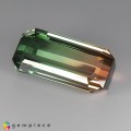 Natural Watermelon tourmaline 71.83 Carats Pink to Green  Emerald Cut 34x17 mm Loose Gemstone - Image 3