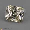 Natural Grossular garnet 2.72 Carats Pastel Yellow Emerald Radiant 9x7 mm Loose Gemstone - Image 3