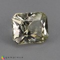 Natural Grossular garnet 2.72 Carats Pastel Yellow Emerald Radiant 9x7 mm Loose Gemstone - Image 2