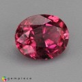 Natural Purplish pink natural rubellite oval 2.09 Carats Purplish Pink Oval 9x7 mm Loose Gemstone - Image 2