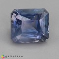 Natural Apatite 6.32 Carats Steel Blue Emerald 10x9 mm Loose Gemstone - Image 1
