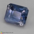 Natural Apatite 6.32 Carats Steel Blue Emerald 10x9 mm Loose Gemstone - Image 3