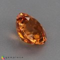Natural Spessartite garnet 1.37 Carats Fanta Orange Round 6x4 mm Loose Gemstone - Image 4