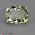 Natural Amblygonite 3.97 Carats Yellowish Green Cushion 10x8 mm Loose Gemstone - Image 6