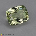 Natural Amblygonite 3.97 Carats Yellowish Green Cushion 10x8 mm Loose Gemstone - Image 5