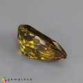 Natural Sphalerite 6.34 Carats Golden Yellow With Orange Flashes Pear 14x8 mm Loose Gemstone - Image 5