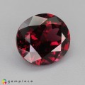 Natural Rhodolite garnet 4.71 Carats Pinkish Red Oval 11x10 mm Loose Gemstone - Image 4