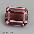 Natural Tourmaline 5.67 Carats Pink to Champagne Emerald 10x9 mm Loose Gemstone - Image 3