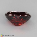Natural Spessartite garnet 7.57 Carats Coke Red  Oval 13x10 mm Loose Gemstone - Image 4
