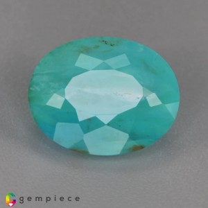 peru opal  5.89cts - 15x12mm