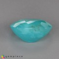 Natural Peru opal 5.89 Carats Paraiba Blue Oval 15x12 mm Loose Gemstone - Image 4