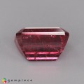 Natural Purplish pink natural rubellite emerald cut   5.55 Carats Purplish Pink Emerald Cut 11x8 mm Loose Gemstone - Image 4