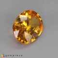 Natural Zircon 2.81 Carats Golden Yellow Oval 10x7 mm Loose Gemstone - Image 4