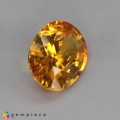 Natural Zircon 2.81 Carats Golden Yellow Oval 10x7 mm Loose Gemstone - Image 5