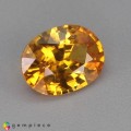 Natural Zircon 2.81 Carats Golden Yellow Oval 10x7 mm Loose Gemstone - Image 6