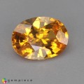 Natural Zircon 2.81 Carats Golden Yellow Oval 10x7 mm Loose Gemstone - Image 7