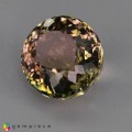 Natural Tourmaline 6.01 Carats Baby Green with Baby Pink Tint Oval 12x10 mm Loose Gemstone - Image 2