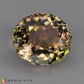 Natural Tourmaline 6.01 Carats Baby Green with Baby Pink Tint Oval 12x10 mm Loose Gemstone - Image 7