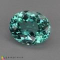 Natural Apatite 4.21 Carats Paraiba Green Oval 11x9 mm Loose Gemstone - Image 2