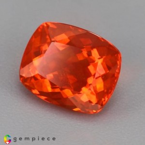 fire opal  1.84cts - 9x8mm