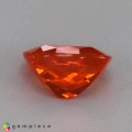 Natural Fire opal 1.84 Carats Fire Orange Cushion 9x8 mm Loose Gemstone - Image 4