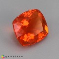 Natural Fire opal 1.84 Carats Fire Orange Cushion 9x8 mm Loose Gemstone - Image 5