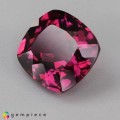 Natural Rhodolite garnet 3.79 Carats Purplish Pink Cushion 9x8 mm Loose Gemstone - Image 2