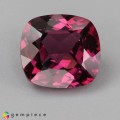 Natural Rhodolite garnet 3.79 Carats Purplish Pink Cushion 9x8 mm Loose Gemstone - Image 5
