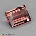 Natural Tourmaline 3.42 Carats Baby Pink to Light Champagne Pink Baguette 10x8 mm Loose Gemstone - Image 6