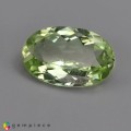Natural Peridot 6.75 Carats Antique Bronze Oval 16x11 mm Loose Gemstone - Image 2