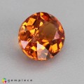 Natural Spessartite garnet 1.98 Carats Fanta Orange Oval 8x6 mm Loose Gemstone - Image 5