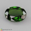Natural Chrome diopside 2.08 Carats Chrome Green Oval 9x7 mm Loose Gemstone - Image 1