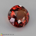 Natural Hessonite garnet 4.74 Carats Orange Red Oval 11x10 mm Loose Gemstone - Image 6