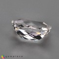 Natural Pollucite 4.13 Carats White Cushion 11x9 mm Loose Gemstone - Image 3