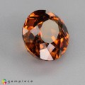 Natural Zircon 5.22 Carats Orange Red Oval 11x9 mm Loose Gemstone - Image 4