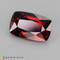 Natural Pyrope garnet 4.48 Carats Blood Red Cushion 13x8 mm Loose Gemstone - Image 2