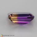 Natural Ametrine 34.51 Carats Purple to Yellow Emerald 23x19 mm Loose Gemstone - Image 4