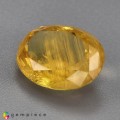Natural Danburite 11.90 Carats Lemon yellow Oval 17x13 mm Loose Gemstone - Image 2