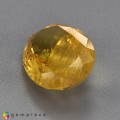 Natural Danburite 11.90 Carats Lemon yellow Oval 17x13 mm Loose Gemstone - Image 3