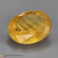 Natural Danburite 11.90 Carats Lemon yellow Oval 17x13 mm Loose Gemstone - Image 7